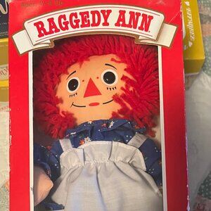 1980's Vintage Raggedy Ann Doll - NIB